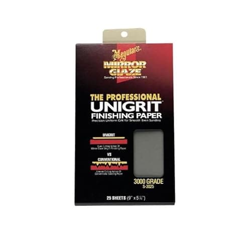 Meguiar's Meguiar's Professional Unigrit Finishing Paper, 3000 Grit (S3025)