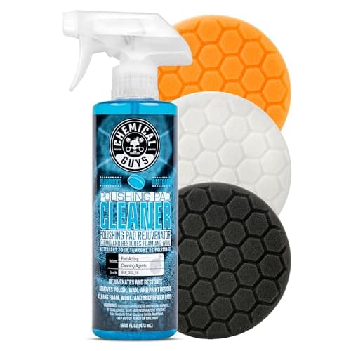 Chemical Guys Chemical Guys 5.5" Foam Buffing Pad Kit (3 Pads + Cleaner)
