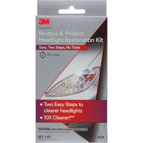 3M 3M Auto Restore and Protect Headlight Restoration Kit (39194)