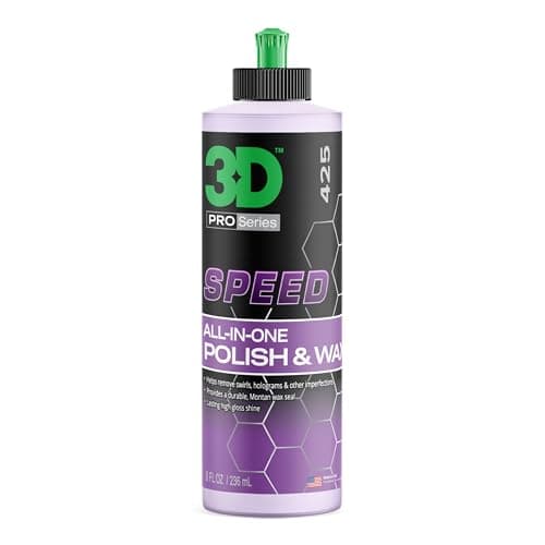 3D Products 3D Speed All-In-One Polish & Wax (8 oz)