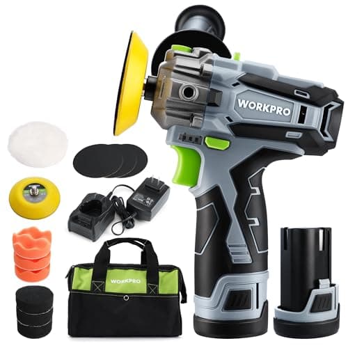 WORKPRO WORKPRO 12 V Cordless Mini Polisher Kit