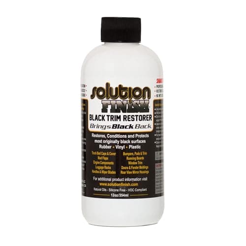 Solution Finish Solution Finish Black Trim Restorer (12 fl oz)