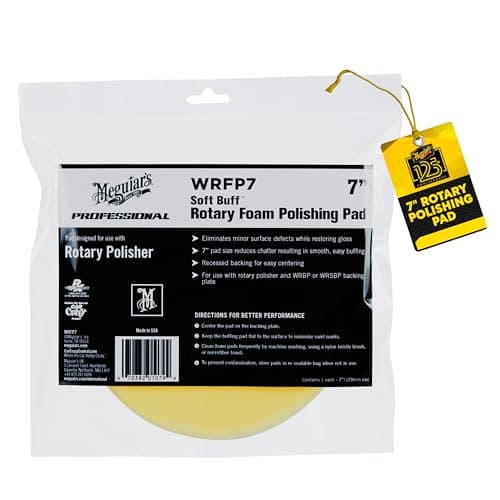 Meguiar's Meguiar's 7" Soft Buff Rotary Foam Polishing Pad (WRFP7)